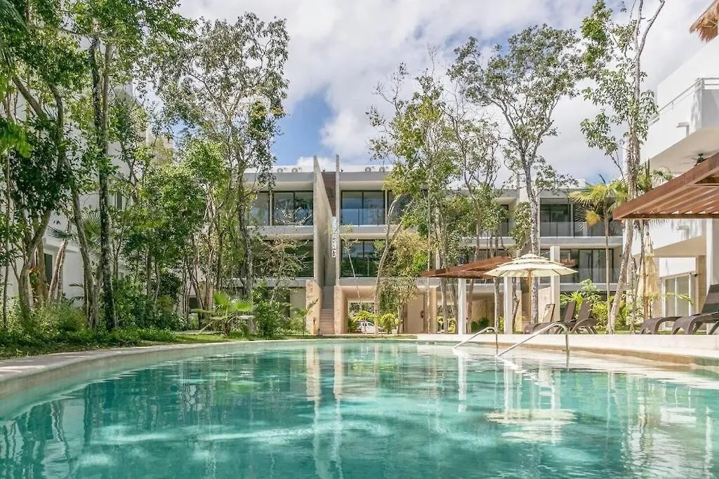 Encanto Private Balcony 2 Pools Gym Only 5 Minutes To Tulum Beaches